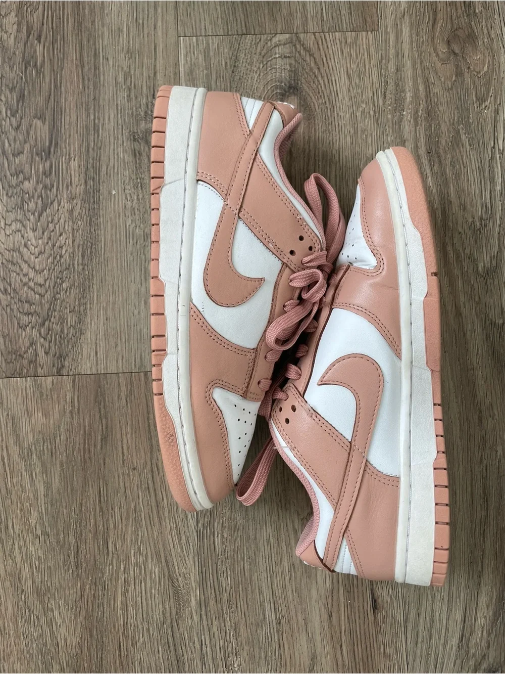 Women Size 9 Nike Dunk Low Rose Pink Whisper Shoes
